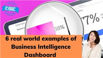 6 ví dụ thực tế về Business Intelligence Dashboard