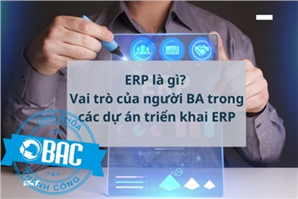ERP là gì? Vai trò của người BA trong các dự án triển khai ERP