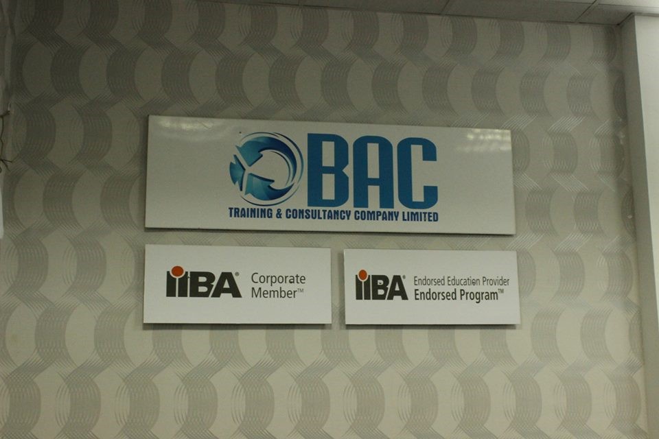BAC là đối tác chính thức đầu tiên của IIBA tại Việt Nam.