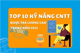 10 kỹ năng CNTT được trả lương cao trong năm 2023