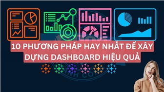 10 phương pháp hay nhất để xây dựng Dashboard hiệu quả
