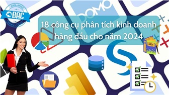 18 công cụ phân tích kinh doanh hàng đầu cho năm 2024