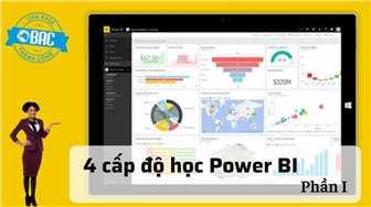 4 cấp độ kỹ năng học Power BI từ cơ bản đến nâng cao (Phần 1)