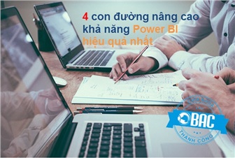 4 con đường nâng cao khả năng Power BI hiệu quả nhất