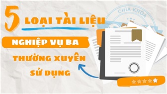 5 loại tài liệu nghiệp vụ Business Analyst thường xuyên sử dụng