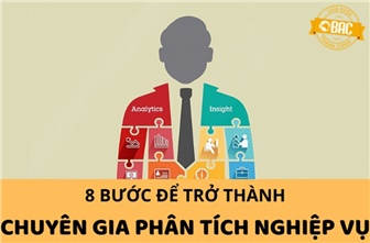 8 bước để trở thành chuyên gia phân tích nghiệp vụ