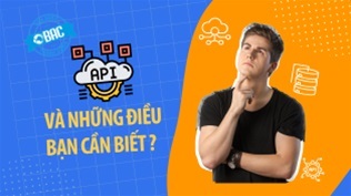 API và những điều bạn cần biết