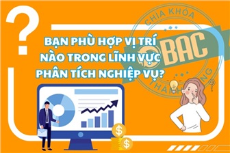 Bạn phù hợp vị trí nào trong lĩnh vực phân tích nghiệp vụ?