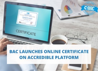 BAC launches online certificate on Accredible platform
