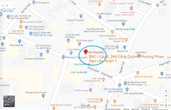 BAC - Thông báo chuyển văn phòng đến 244 Cống Quỳnh, Q1, TPHCM