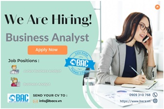 [BAC] - Tuyển dụng Business Analyst