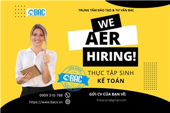 [BAC] - Tuyển dụng Thực tập sinh Kế Toán