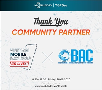 [BAC & TOPDEV] Vietnam Mobile Day 2020 Go live - trở lại với hình thức hoàn toàn mới!