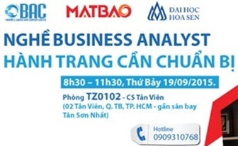 [Báo Đất Việt] - Nghề Business Analyst – Hành trang cần chuẩn bị