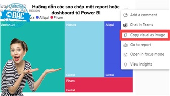 Hướng dẫn cách sao chép một report hoặc dashboard từ Power BI