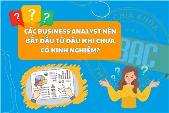 Các Business Analyst nên bắt đầu từ đâu khi chưa có kinh nghiệm?