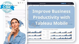 Cách cải thiện năng suất kinh doanh với Tableau Mobile