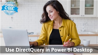 Cách kết nối dữ liệu sử dụng DirectQuery trong Power BI Desktop