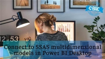 Cách kết nối với các mô hình đa chiều SSAS trong Power BI Desktop
