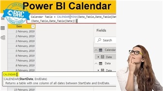 Cách tạo Calendar Table trong Power BI (Phần 2)