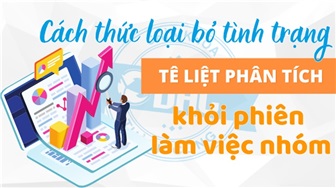 Cách thức loại bỏ tình trạng "Tê liệt phân tích" khỏi phiên làm việc nhóm