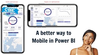 Cách tốt hơn để tối ưu thiết kế di động trên Power BI