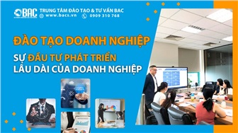 Đào tạo doanh nghiệp - Sự đầu tư phát triển lâu dài của doanh nghiệp