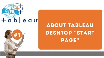 Giới thiệu Start Page và luồng thiết kế trong Tableau