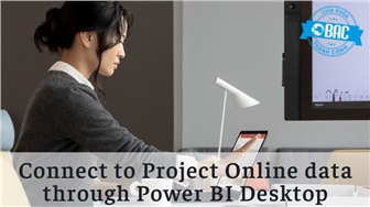 Hướng dẫn kết nối một dự án trực tuyến trong Power BI Desktop