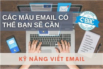 Các mẫu Email có thể bạn sẽ cần