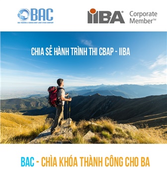 Lộ trình thi đậu chứng chỉ CBAP (BABOK 3.0) IIBA chỉ hơn 1 tháng ôn luyện