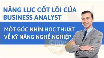 Năng lực cốt lõi của Business Analyst: Một góc nhìn học thuật về kỹ năng nghề nghiệp