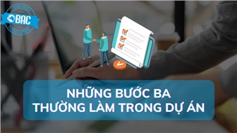 Những bước BA thường làm trong dự án