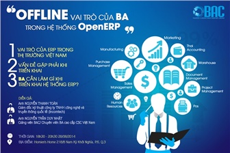 [Offline]Vai trò của BA trong hệ thống OpenERP
