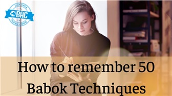 Sơ đồ tư duy giúp bạn ghi nhớ 50 kỹ thuật của BABOK v3