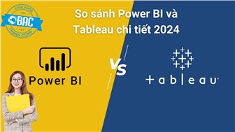 So sánh Power BI và Tableau chi tiết 2024