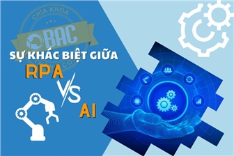 Sự khác biệt giữa Trí tuệ nhân tạo (AI) và Tự động hóa quy trình bằng robot (RPA)