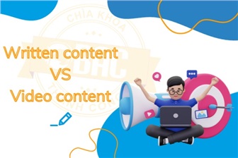 Sự khác nhau giữa nội dung văn bản và văn bản video (Written content VS Video content )