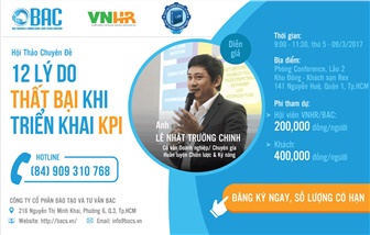 Tài liệu hội thảo "12 lý do thất bại khi triển khai KPI"