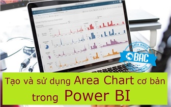 Tạo và sử dụng Area Chart cơ bản trong Power BI