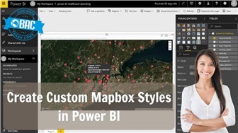 Thiết kế các kiểu Mapbox tùy chỉnh trong Power BI