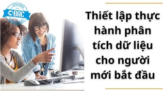 Thiết lập thực hành phân tích dữ liệu cho người mới bắt đầu