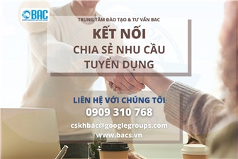 Trung tâm Bac kết nối chia sẻ nhu cầu tuyển dụng