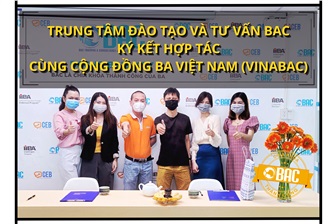 Trung tâm đào tạo và tư vấn BAC ký kết hợp tác cùng Cộng đồng BA Việt Nam (Vinabac)