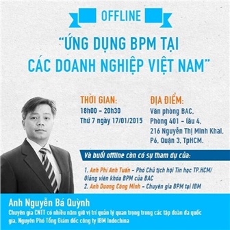 [Offline]Ứng dụng BPM tại các doanh nghiệp Việt Nam