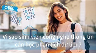 Vì sao sinh viên công nghệ thông tin cần học phân tích dữ liệu?