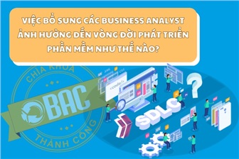 Việc bổ sung các business analyst ảnh hưởng đến vòng đời phát triển phần mềm như thế nào?