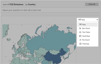 Xây dựng view tự động trong Tableau với Ask Data